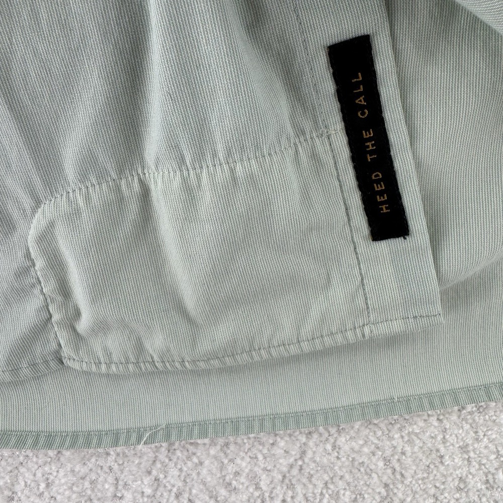 Howler Bros Gaucho Snapshirt  Embroidered Toucans Mens  Large Green Western - Picture 5 of 13